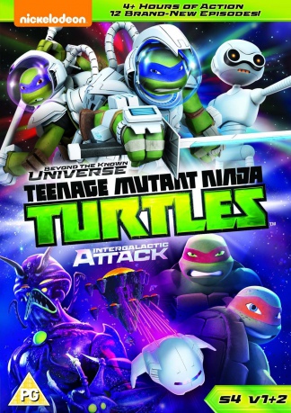 Teenage Mutant Ninja Turtles Season 4 Vol 1 + Vol 2 Beyond The Known Universe Intergalactic Attack [2DVD]