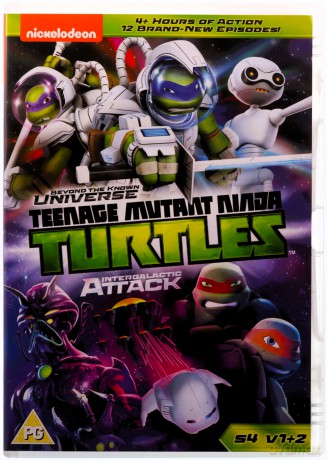Teenage Mutant Ninja Turtles Season 4 Vol 1 + Vol 2 Beyond The Known Universe Intergalactic Attack [2DVD]