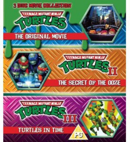 Teenage Mutant Ninja Turtles The Movie Collection (Wojownicze Żółwie Ninja / Wojownicze Żółwie Ninja II / Wojownicze Żółwie Ninja III) [3xBlu-Ray]