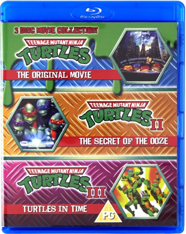 Teenage Mutant Ninja Turtles The Movie Collection (Wojownicze Żółwie Ninja / Wojownicze Żółwie Ninja II / Wojownicze Żółwie Ninja III) [3xBlu-Ray]