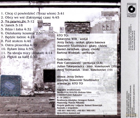 Kto To: Zostań [CD]