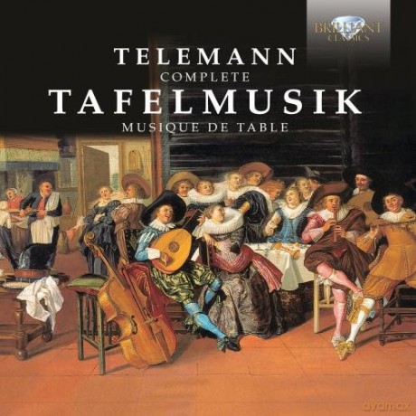 Musica Amphion Pieterjan Belder: Telemann Tafelmusik [4CD]