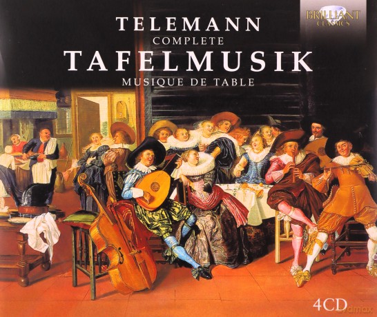 Musica Amphion Pieterjan Belder: Telemann Tafelmusik [4CD]