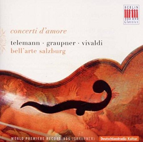 Bellarte Salzberg: Telemann/Graupner/Vivaldi [CD]