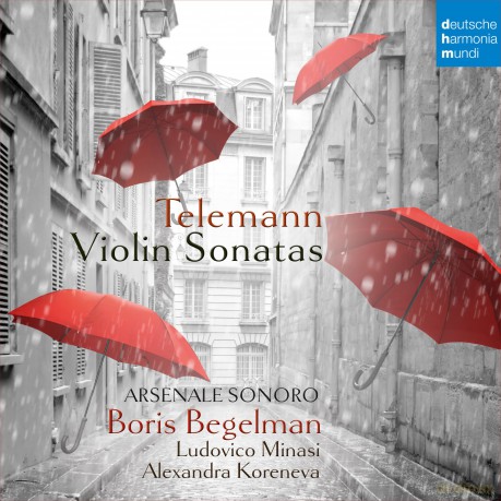 Boris Begelman: Telemann/Violin Sonatas [CD]