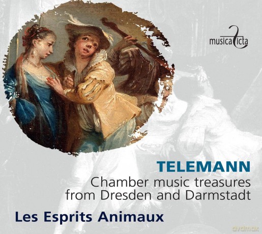 Les Esprits Animaux: Telemann: Chamber Music Treasures From Dresden And Darmstadt [CD]