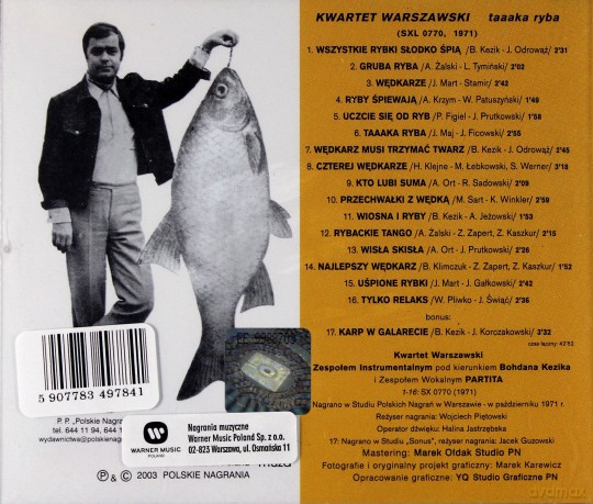 Kwartet Warszawski: Taaaka Ryba [CD]