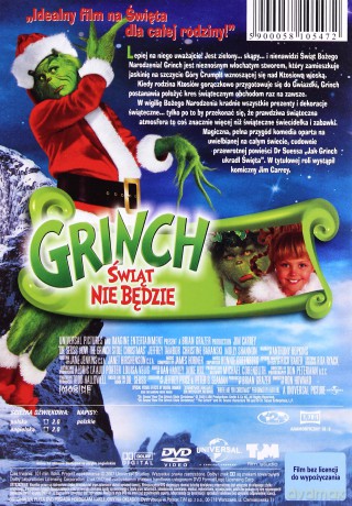 Grinch: Świąt nie będzie [DVD]