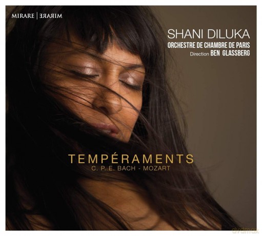 Shani Diluka & Orchestre De Chambre De Paris & Ben Glassberg: Temperaments [CD]