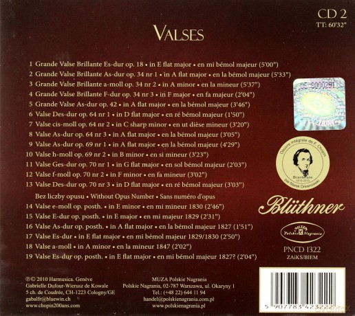 Marek Drewnowski: Chopin Walce [CD]