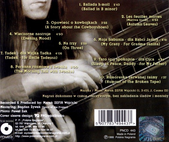 Marek Zefir Wójcicki: Zefir Solo [CD]
