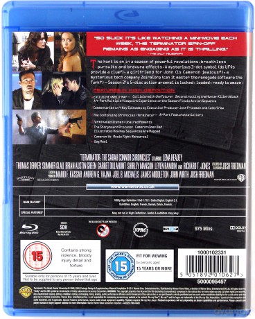 Terminator: The Sarah Connor Chronicles Season 2 [5xBlu-ray]