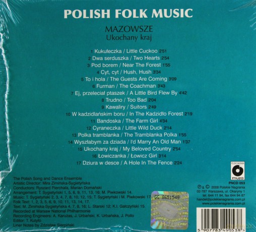 Mazowsze: Ukochany Kraj (digipack) [CD]