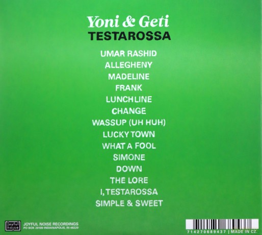 Yoni Geti: Testarossa [CD]