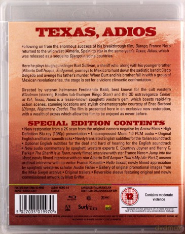 Texas Adios [Blu-Ray]