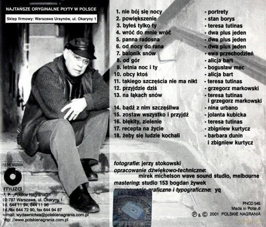 Stefan Mrowiński: Nie Bój Sie Nocy [CD]