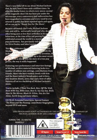 Michael Jackson: Thank You For The Music [2DVD]