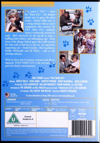 That Darn Cat (Koci detektyw) [DVD]