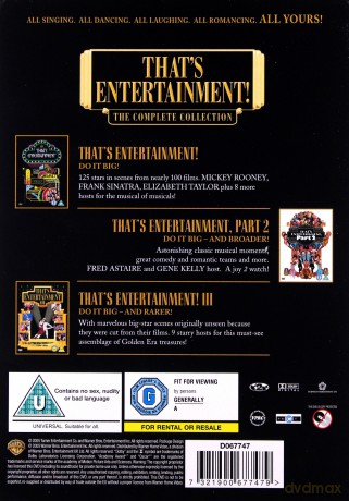 That's Entertainment 1 2 3 Box [3DVD]