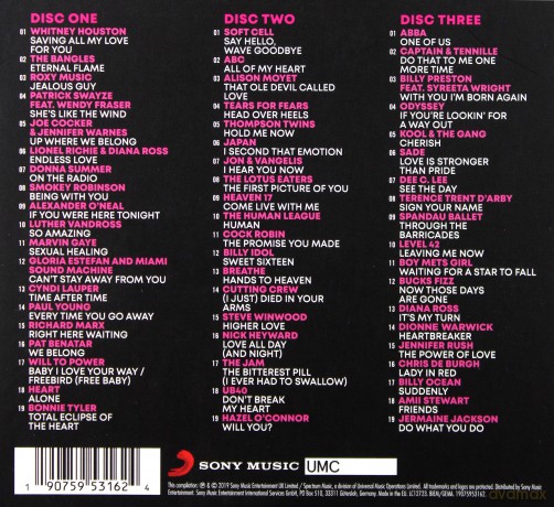 The #1 Album: 80s Love [3CD]