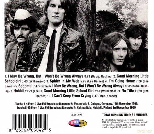 Ten Years After: The 1969 Broadcasts [CD]