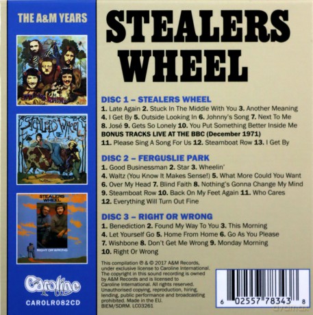 Stealers Wheel: The A&M Albums [3CD]