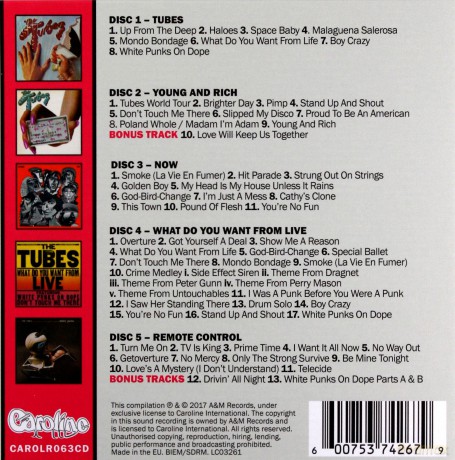 Tubes: The A&M Years [5CD]