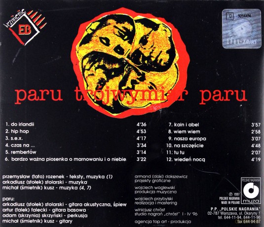 Paru: Trójwymiar [CD]