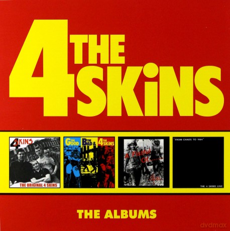 4 Skins: The Albums [4CD]