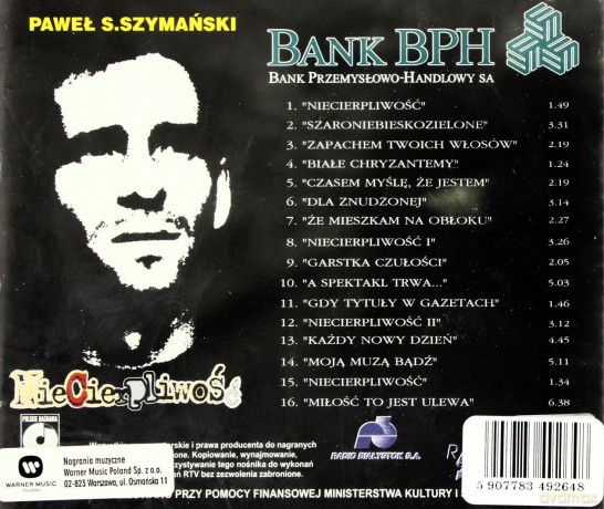Paweł Szymański: Niecierpliwość [CD]