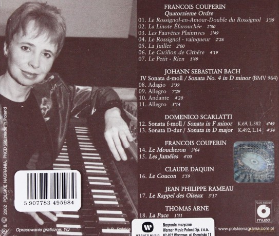 Ewa Piasecka: Arcydzieła Klawesynowe [CD]