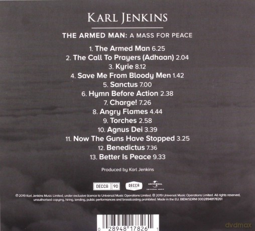 Karl Jenkins: The Armed Man - A Mass For Peace [CD]