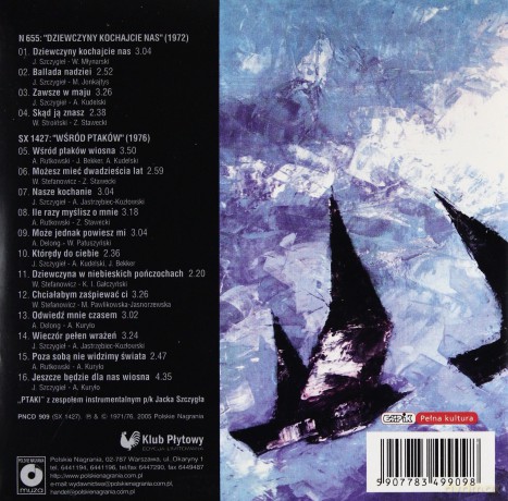 Ptaki: Dziewczyny Kochajcie Nas Wsród Ptaków (ecopack) [CD]