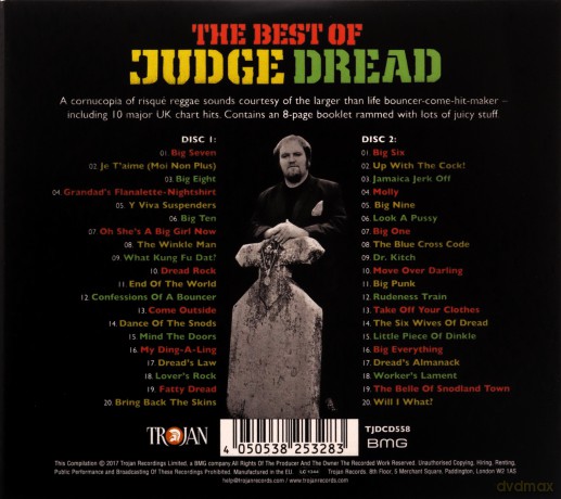 Judge Dread: The Best Of [2CD]