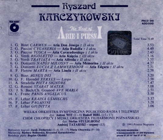 Ryszard Karczykowski: Best Of [CD]
