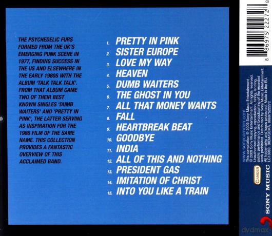 Psychedelic Furs: The Best Of [CD]