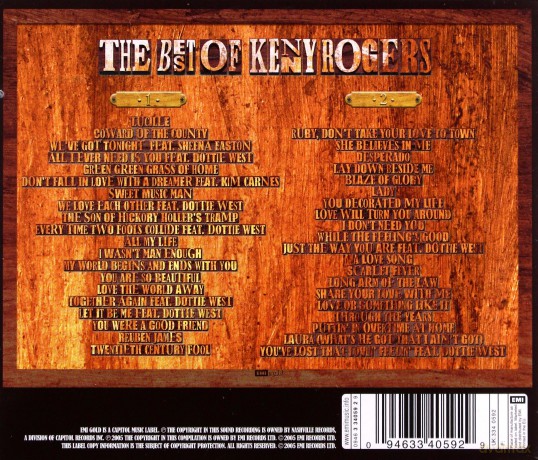 Kenny Rogers: The Best Of [2CD]