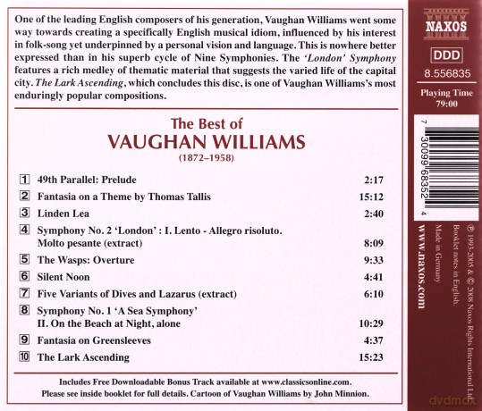 The Best Of Vaughan Williams [CD]