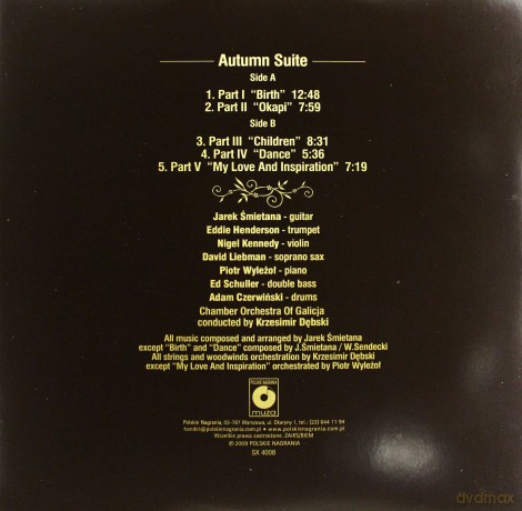 Jarek Śmietana: Autumn Suite [Winyl]