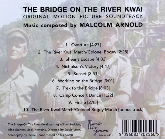 Malcolm Arnold: The Bridge On The River Kwai soundtrack [CD]