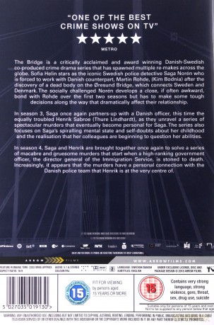 The Bridge Season 1-4 (Most nad Sundem) [13DVD]