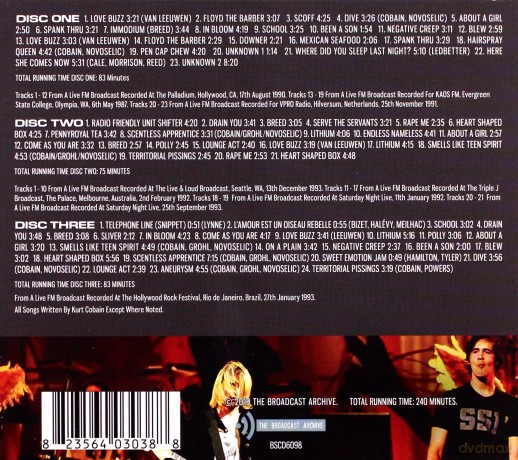Nirvana: The Broadcast Archives [3CD]