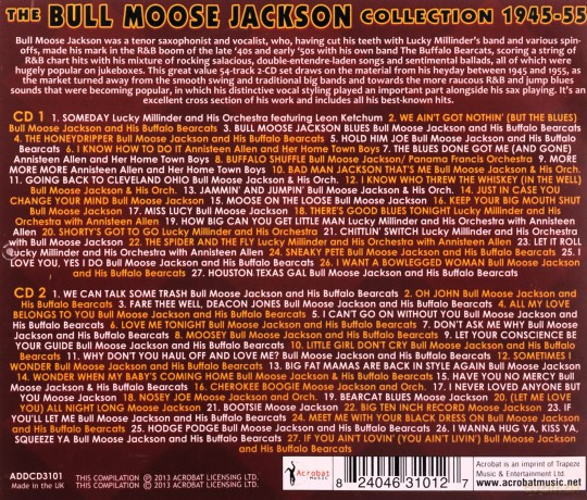 Bull Moose Jackson: The Bull Moose Jackson Collection 1945 [2CD]