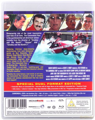 The Cannonball Run (Wyścig armatniej kuli) [2xBlu-Ray]