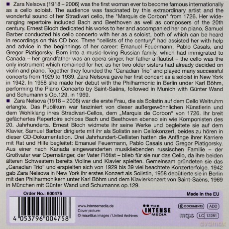 Zara Nelsova: The Cello Queen [10CD]