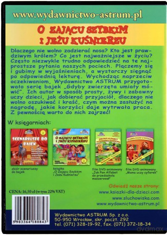 O Zającu Szybkim I Jeżu Kuśnierzu [CD]