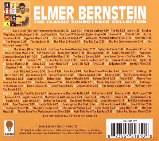 Elmer Bernstein: The Classic Soundtrack Collection [4CD]