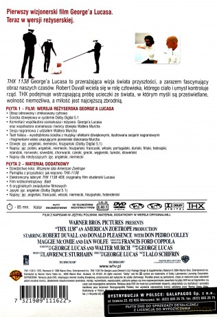 THX 1138 edycja specjalna [2DVD]