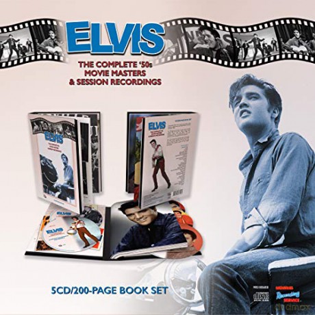 Elvis Presley: The Complete 50s Movie Masters And Session Recordings (200 Page Book) [6CD]