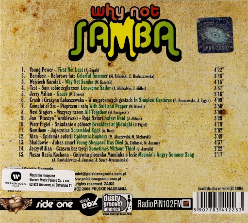 Why Not Samba (digipack) [CD]